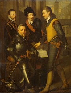 Ritratto di gruppo dei quattro fratelli di Guglielmo I, Principe d
