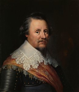 Ritratto di Ernst Casimir I (1573-1632), Conte di Nassau-Dietz da Wybrand de Geest (I)