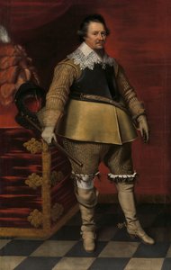 Ritratto di Ernst Casimir I, Conte di Nassau-Dietz da Wybrand de Geest (I)