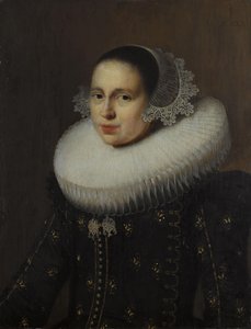 Ritratto di Hendrickje Uylenburgh (1600-c. 1682) da Wybrand de Geest (I)