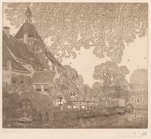 Foglie cadenti, Amersfoort da Wynand Otto Jan Nieuwenkamp