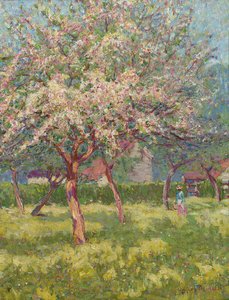 Un frutteto in fiore da Wynford Dewhurst