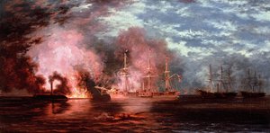 Impegno della Guerra Civile da Xanthus Russell Smith