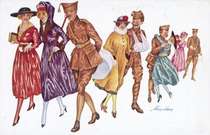 Soldati e ragazze da Xavier Sager