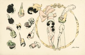 Mode di cappelli da donna da Xavier Sager