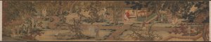 I Nove Anziani della Montagna della Fragranza, 1426-1452 da Xie Huan