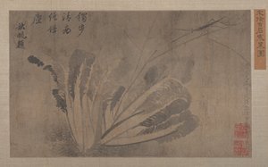 Cavolo e insetti da Xu Daoguang