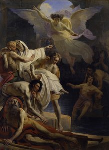 La guarigione alla piscina di Siloe da Yakov Fyodorovich Kapkov