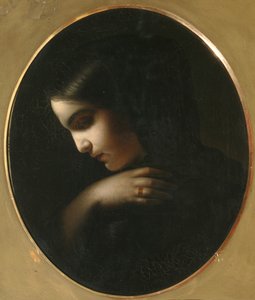Giovane vedova, 1850 da Yakov Fyodorovich Kapkov