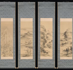 Paesaggi delle quattro stagioni da Yamamoto Baiitsu