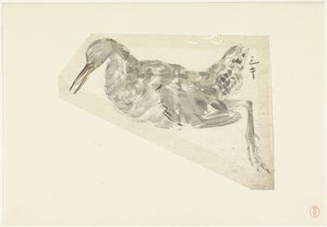 Uccello acquatico morto da Yamamoto Shinryo Baiitsu