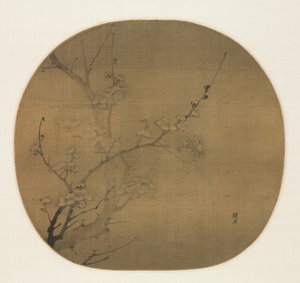 Fiori di pruno al chiaro di luna, prima metà del XIV secolo