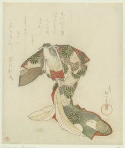 Ballerina (Parata di costumi durante la festa di Nerimono a Shinmachi, Osaka) da Yanagawa Shigenobu (I)