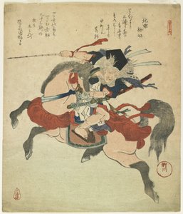 Guerriero sul suo cavallo
