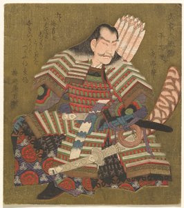 Taira no Tadanori, dalla serie Sei Poeti Samurai Immortali (Buke Rokkasen)
