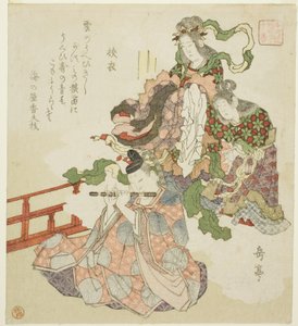 La Storia di Sagoromo, dalla serie "Dieci Racconti Cortesi per il Circolo Honcho (Honchoren monogatari juban)"