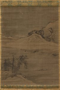 Paesaggio con pescatori da Yi Bul hae