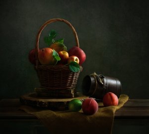 Natura morta con frutta dall