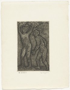 Uomo e donna in grigio da Yo Sugano (signed by artist)