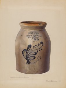 Vaso, c. 1936 da Yolande Delasser