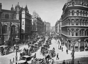 Queen Victoria Street, Città di Londra da York and Son