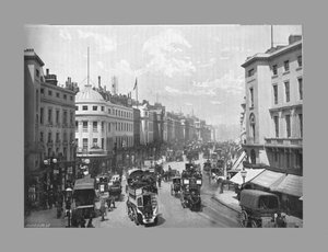 Regent Street, Londra, c1900 da York and Son