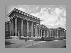 Il British Museum, Londra, c1900 da York and Son