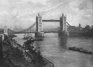 Il Tower Bridge, c1896