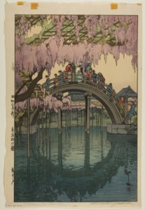 Ponte di Kameido, Tokyo da Yoshida Hiroshi