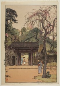 Portale di prugne da Yoshida Hiroshi