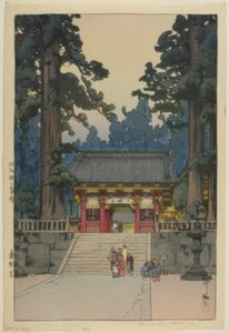 Santuario Toshogu (Toshogu) da Yoshida Hiroshi
