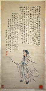 Ritratto di Tao Yuanming da Yu Zhiding