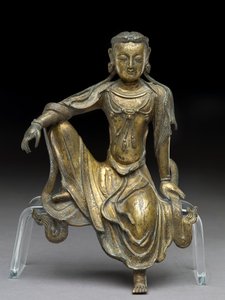 Bodhisattva Avalokitesvara, dinastia Yuan (bronzo dorato)