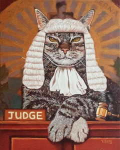 Giudice gatto, 2023 da Yue Zeng