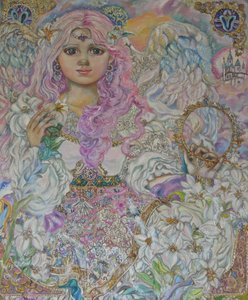 Un Angelo del Giglio Rosa da Yumi Sugai