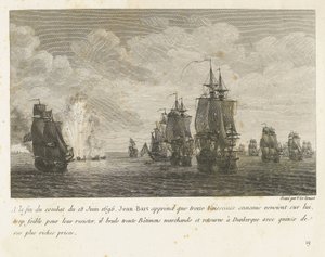 Scontro tra una flotta sotto Jan Bart e una flotta olandese, 1696