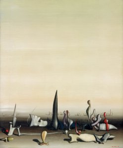 Eredità delle caratteristiche acquisite da Yves Tanguy