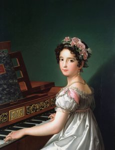 Manuela González Velázquez suona il pianoforte