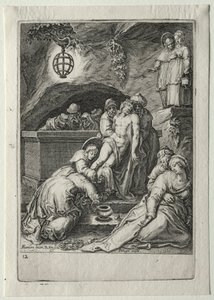 Set della Passione:  Sepoltura di Cristo da Zacharias Dolendo