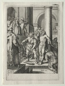 Set della Passione:  Flagellazione di Cristo da Zacharias Dolendo