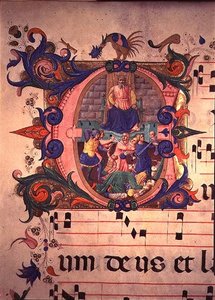 Messale 515 f.13v La Strage degli Innocenti, da un Libro Corale eseguito prima del 1449