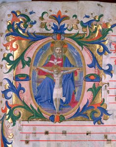 Ms 523 f.166r Iniziale istoriata 