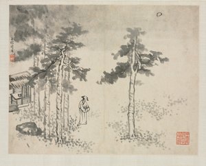 Shibiao in attesa della luna da Zha Shibiao