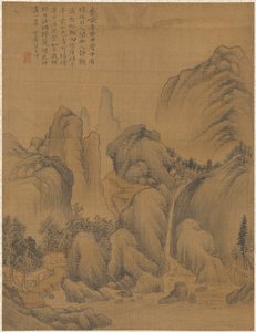 Paesaggio, 1775 da Zhai Dakun