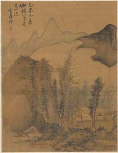 Paesaggio nello stile di Chao Yuan da Zhai Dakun