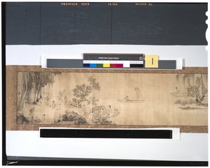 Vita dei pescatori lungo il fiume, XVIII secolo da Zhou Shanguan
