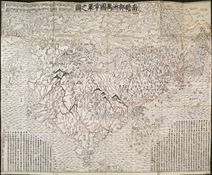 La mappa del mondo buddista