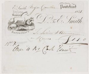 Medicina veterinaria agricola, conto veterinario da Frederick (attr. to) Barnard