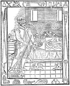 Alessandro Capo Bianco, ingegnere militare italiano da Ferdinand Georg Waldmuller