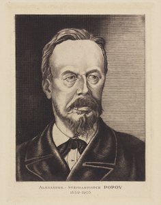 Alexandre-Stephanovich Popov, fisico russo, c 1905 da Frederick (attr. to) Barnard